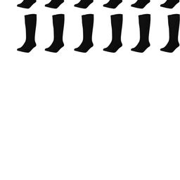 MUKHAKSH Unisex Black Socks-image-102
