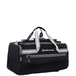Swiss Military Black Medium Duffle Bag-image-34