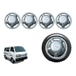 Auto Pearl SaSLV07 R12 Press Type Wheel Hubcap with Retention Ring 304.8 mm (12 Inch) for Maruti Suzuki Omni (Pack of 4 Pcs)-image-119