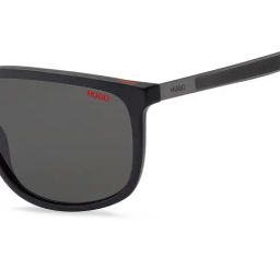 HUGO Grey Square Sunglasses for Men image 4