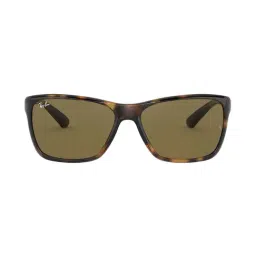 Ray-Ban 0RB4331 Light Brown Highstreet Rectangular Sunglasses - 62 mm-image-20