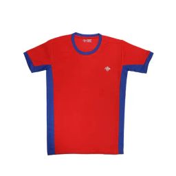 Chimprala Kids Red & Blue Solid T-Shirt-image-31