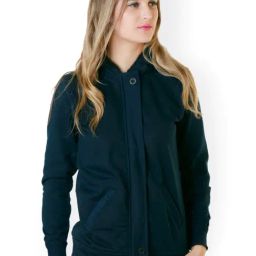 Belle Fille Blue Regular Fit Jacket-image-4