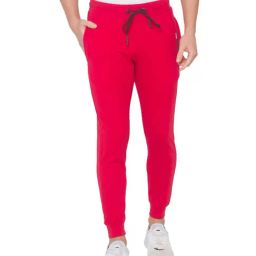 Spykar Deep Red Slim Fit Jogger Jeans-picture-14