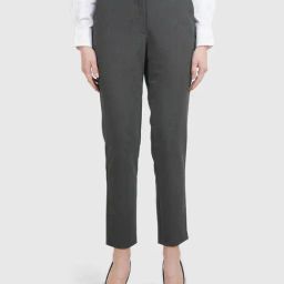 United Colors of Benetton Grey Regular Fit Pants-image-34