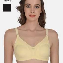 mod & shy Beige & Black Bra - Pack Of 2-picture-40