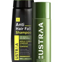 Ustraa O.G Deodorant & Anti-Hair Fall Shampoo - Set of 2-16