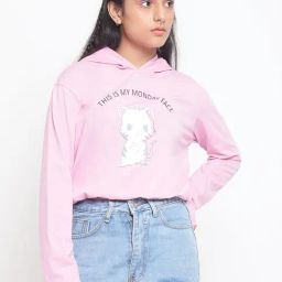 Lil Tomatoes Kids Pink Printed Full Sleeves Top-picture-35