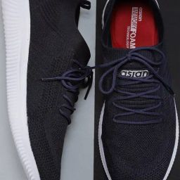 Asian Men's Navy Running Shoes-image-81