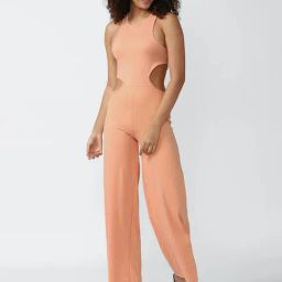 Forever 21 Peach Jumpsuit-picture-0