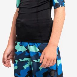 OLAIAN By Decathlon Kids Blue Swim Shorts-image-26