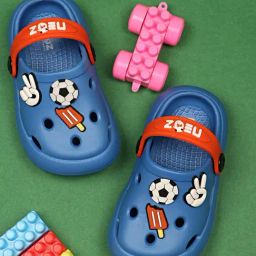 NEOZ Kids K TOYZ Blue Spedy Clogs-image-99