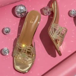Inc.5 Women's Gold Ethnic Sandals-image-48