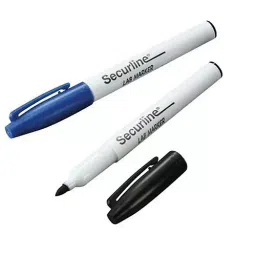 AS ONE Laboratory Marker 1 mm Blue, 1400-13-PDC (Pack of 10 pcs)-1
