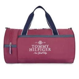 TOMMY HILFIGER Deming Red Duffle Bag-42