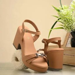 Clog London Women's Tan Ankle Strap Sandals-image-44