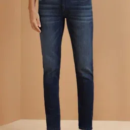 Allen Solly Navy Skinny Fit Jeans-image-94