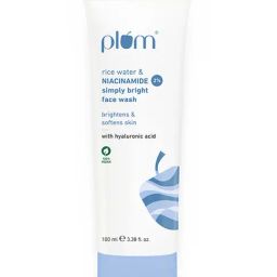 Plum Rice Water & Niacinamide 2% Simply Bright Face Wash - 100 ml-10