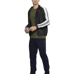 ALCIS Dark Grey Regular Fit Colour Block Jacket image 5
