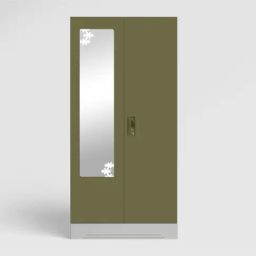 Godrej Interio Slimline Green Alloy Steel 2 Door Almirah (1 Year Warranty)-image-74
