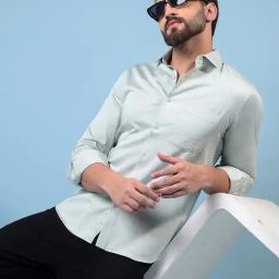 Crimsoune Club Green Slim Fit Shirt-image-17