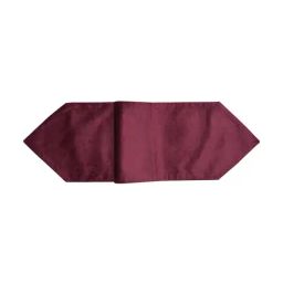 Maspar Dazzle Wine Polyester 4 Seater Runner & Cushion - Set of 3-picture-13