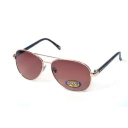 Fossil Brown Aviator UV Protection Sunglasses for Women-image-103