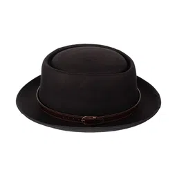 The Tie Hub Men Fedora Hat With Belt-image-27