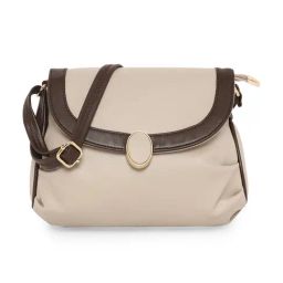 Esbeda Cream Medium Cross Body Bag-31