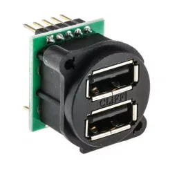 RS PRO USB Connector Straight Panel Mount Socket Type A 2.0, 8300074-image-80