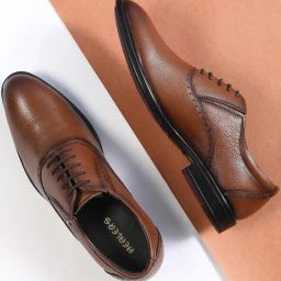 Liberty Men's Tan Oxford Shoes-image-37