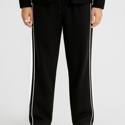 Maniac Men Baggy-Fit Mid-Rise Cotton Track Pant-image-92