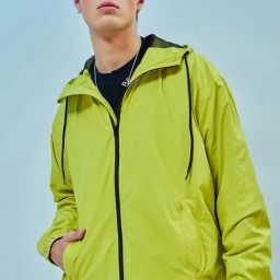 Bewakoof Men Green Nylon Relaxed Fit Casual Jacket-image-39