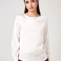 Annabelle By Pantaloons Cloud Dancer Regular Fit Top-picture-40