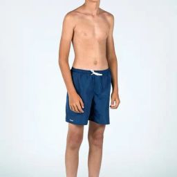 OLAIAN By Decathlon Kids Navy Blue Swim Shorts-image-18