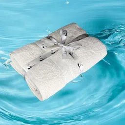 SENSES White 1 Cotton 550 GSM Bath Towel-image-57