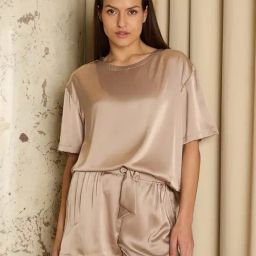 Sweet Dreams Beige Shorts Set-image-26