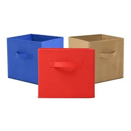 Kuber Industries Red & Blue 3 Pieces Drawer Organisers-5