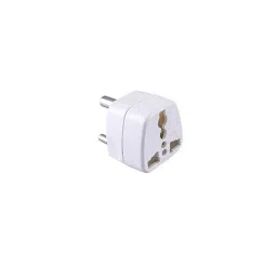 RAPID Sumo Mini 3 Pin Travel Universal Adaptor White, R-615 (Pack of 10)-14