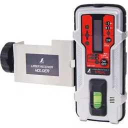 Shinwa Rules Laser Receiver II Plus with Holder 1.5 - 20 m Light Receiving Distance, 62070392-34