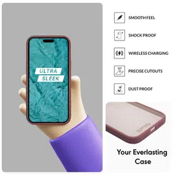 SPRIG Solid Printed iPhone 15 Pro Max Bumper Case Mobile Accessories image 4