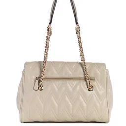 GUESS Textured PU Structured Satchel with Quilted image 3