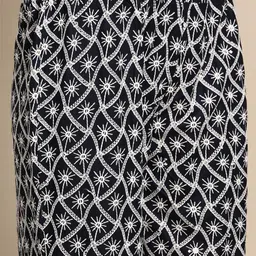 Anouk Embroidered Sequinned Kurti With Palazzos & Dupatta image 3