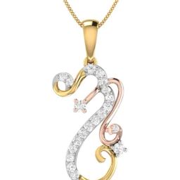 PC Jeweller Mida 22 kt Gold Pendant without Chain-picture-15