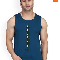 SLOWLORIS Pack Of 2 Printed Bio-Wash Gym Vests-picture-47