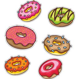 FunBlast Donut themed Fridge Magnet Sticker Set - Pack of 6 Pcs-picture-12
