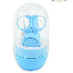 NeonateCare Baby -  Infant and Toddler Blue Grooming Kit with Scissors The Best Unique Baby Shower Gift for Girls and Boys- Multicolor ( color and design may vary)-picture-14