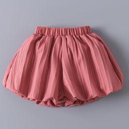 Mark & Mia Solid Textured Shorts -Dark Pink-image-39