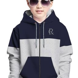 MYEONN Boys Printed Hooded Sweatshirt-image-59