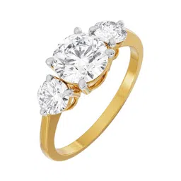Emori Triple Sparkle Solitaire Ring-image-76